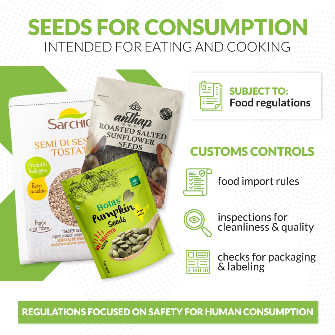 seeds for consumption